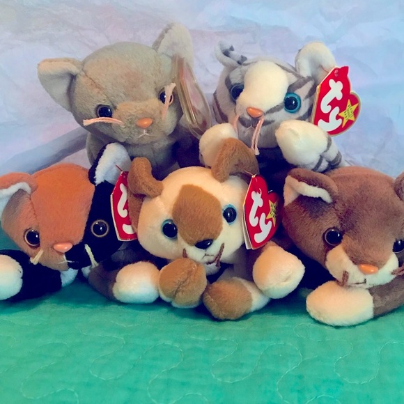 Ty Other - Ty Cat Beanie Babies